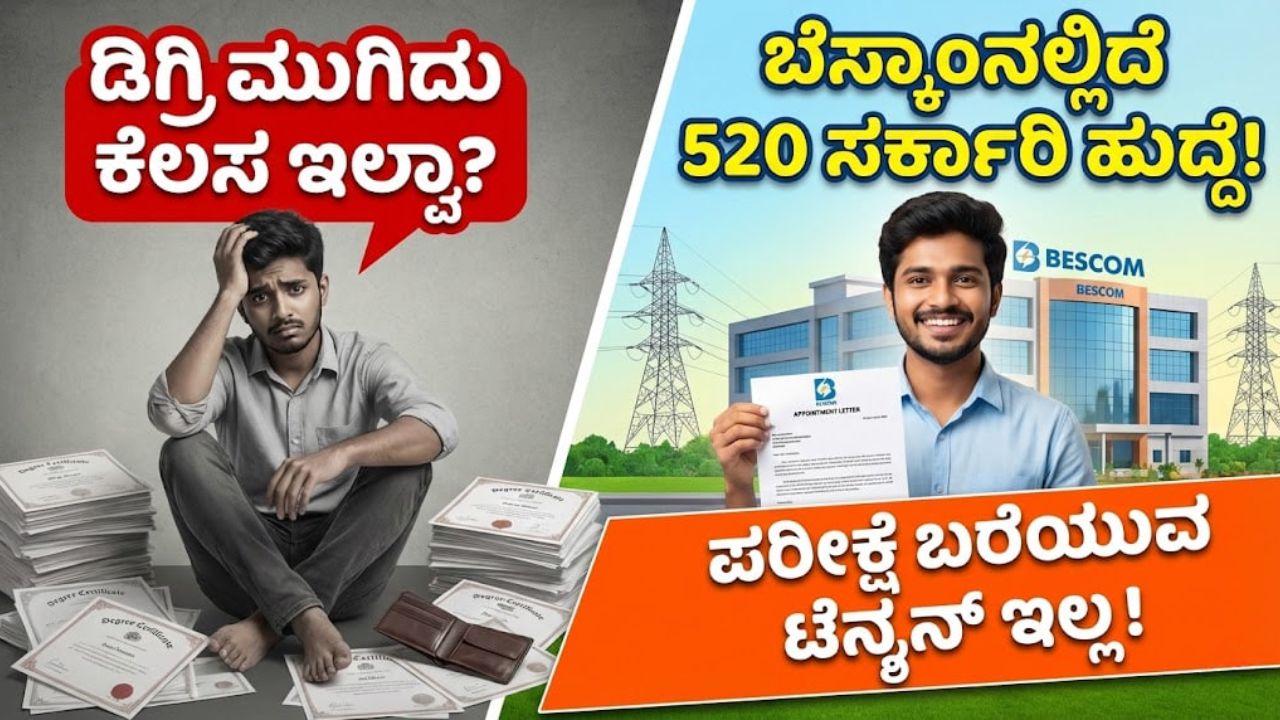 Bescom recruitment 2026