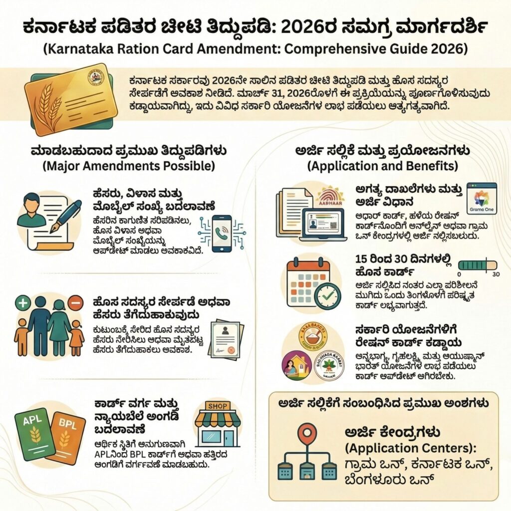 Ration Card details