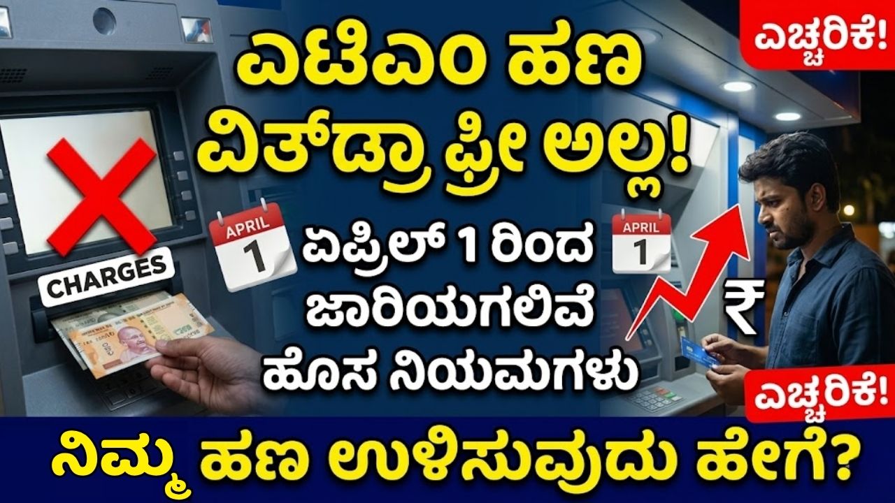 upi atm charges kannada news today