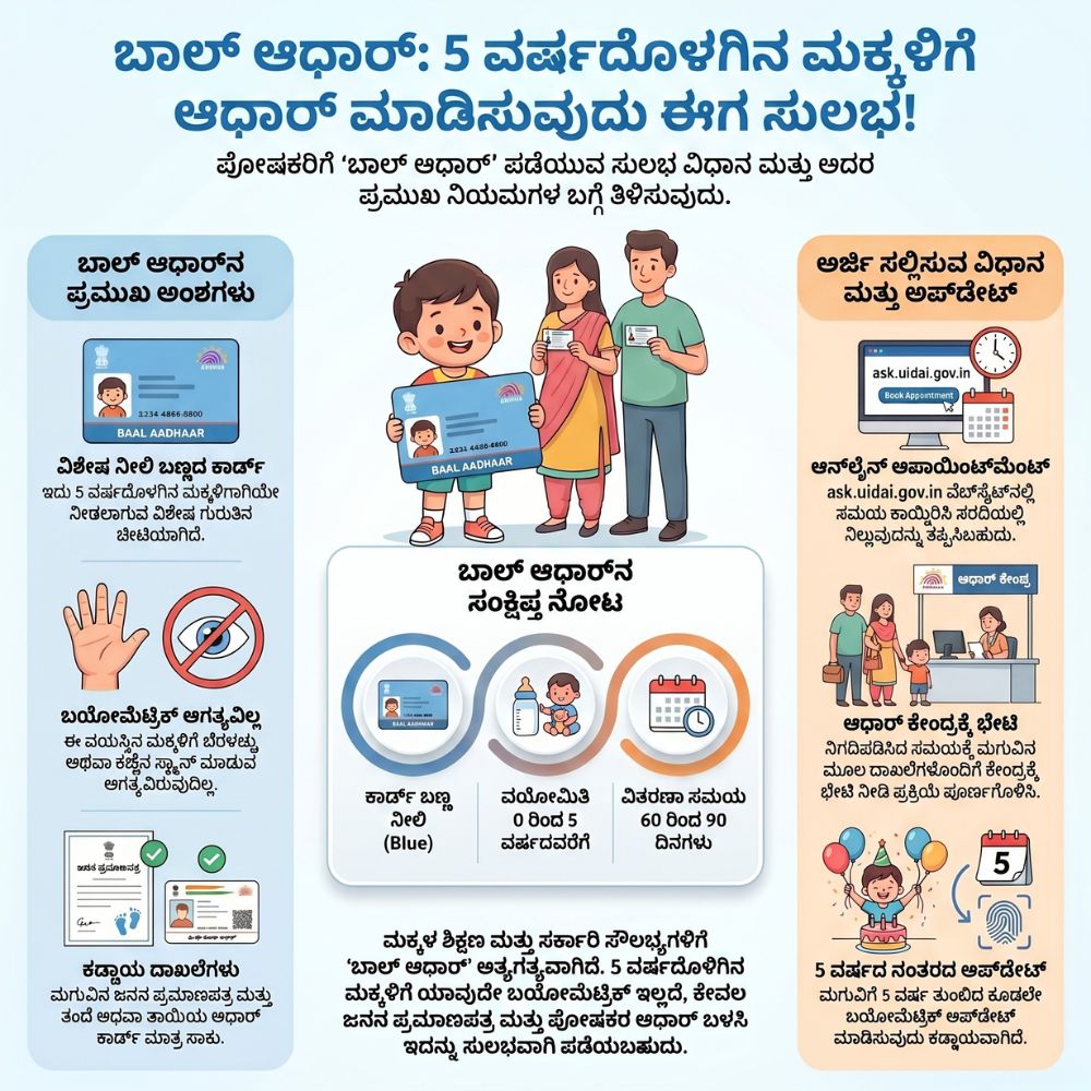 baal aadhaar card apply online apply