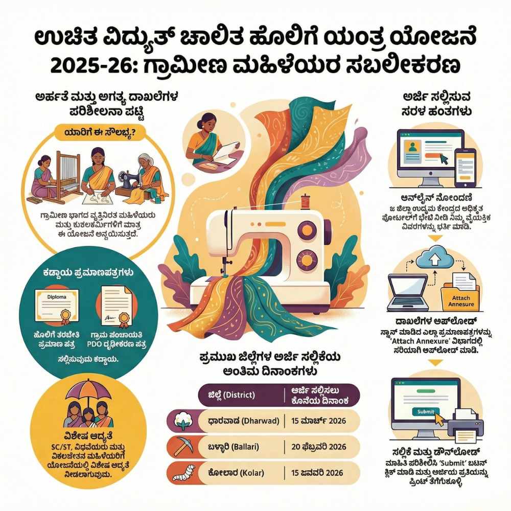 free power operated sewing machine application