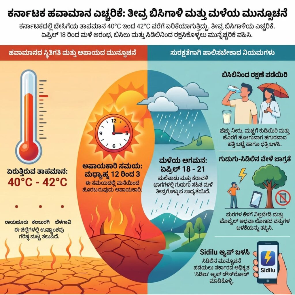 karnataka Rain information