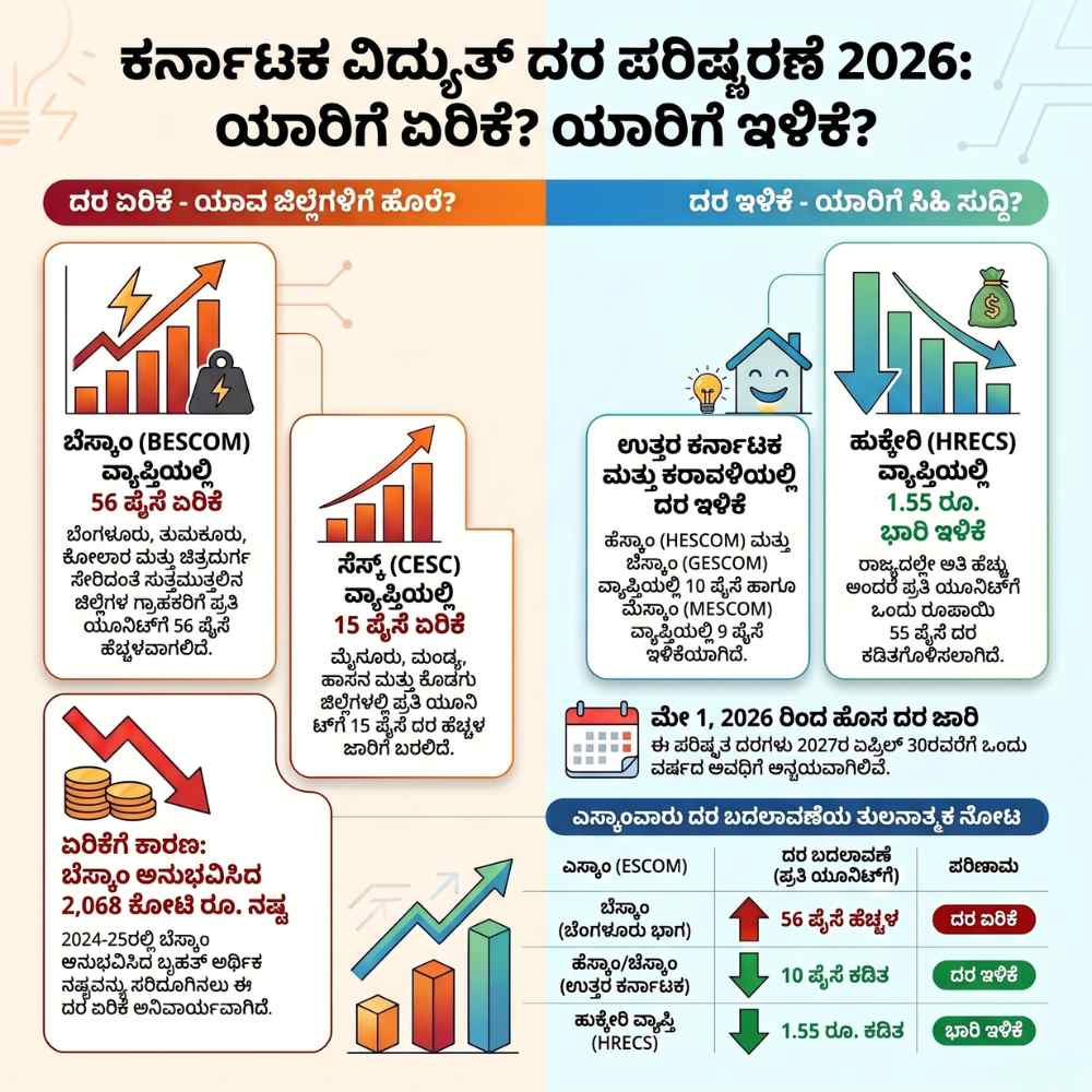 karnataka electricity bill new update