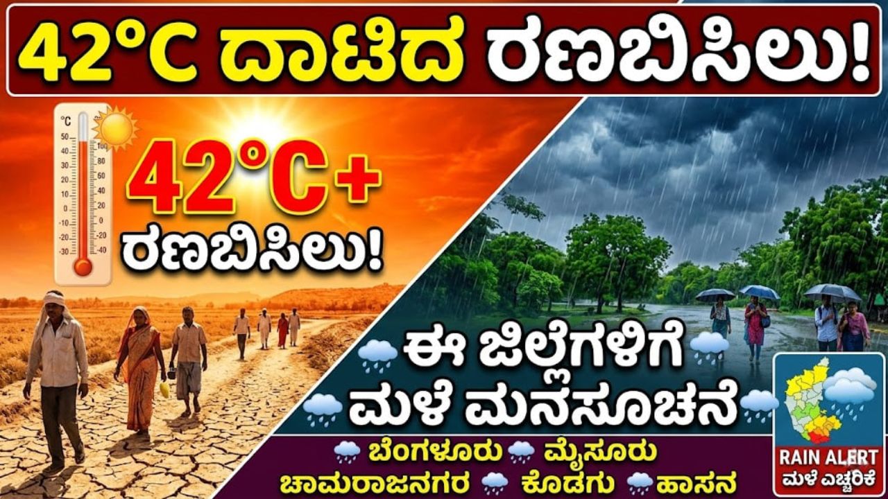 weather report today karnataka