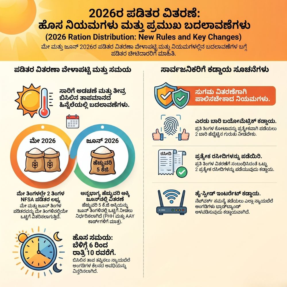 ration distribution news karnataka