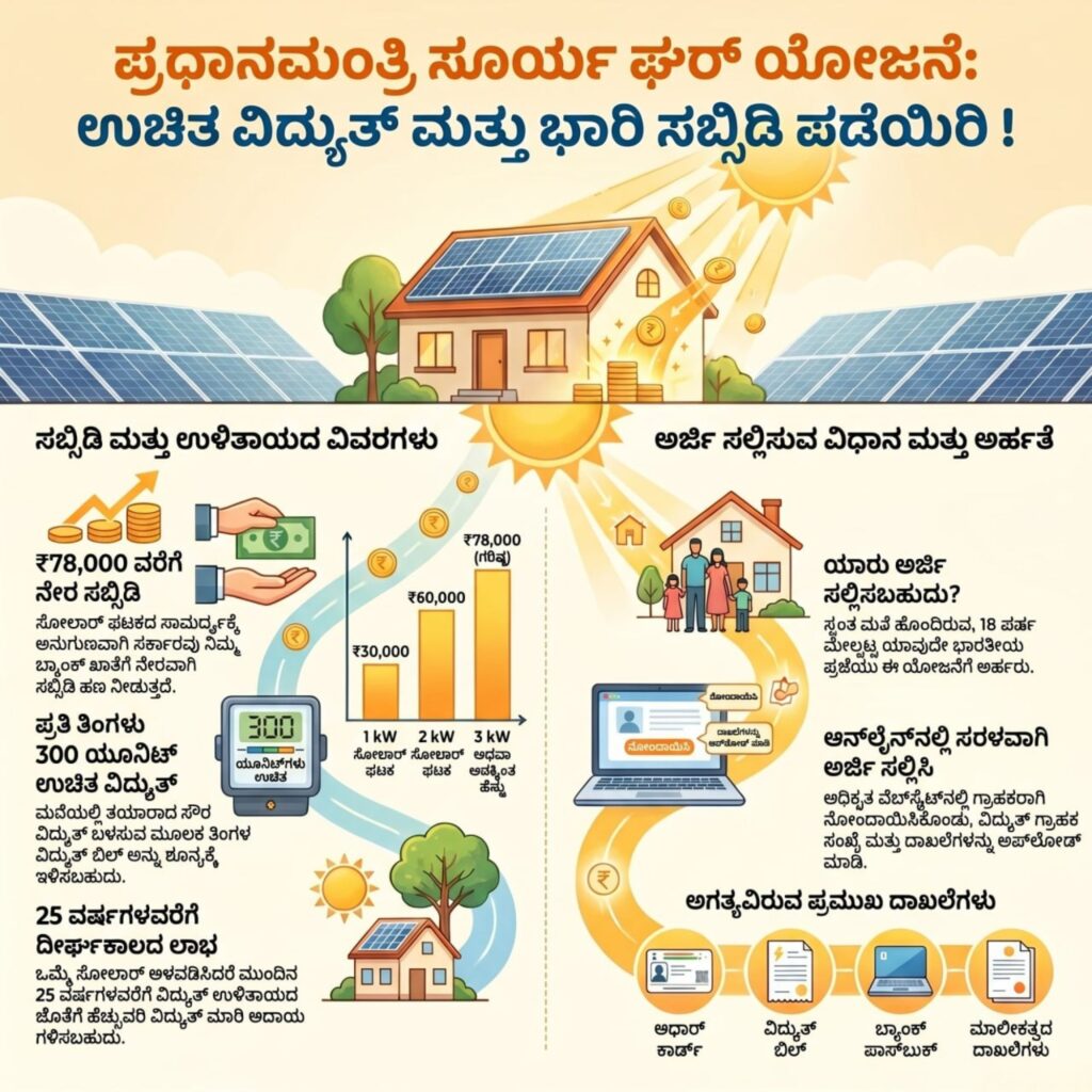 PM Surya Ghar Yojana kannada