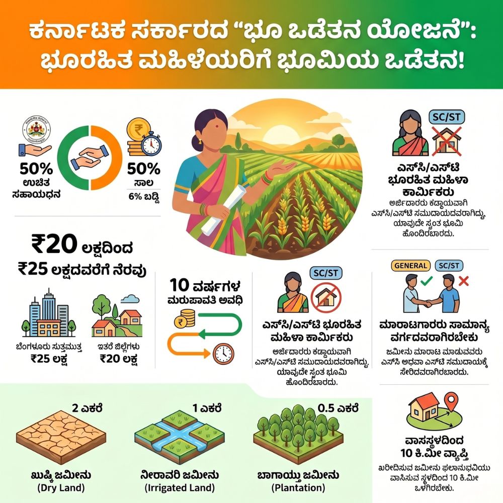 land purchase scheme karnataka